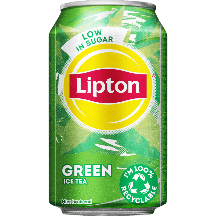 Lipton Ice Tea Green 330 ml. / tray 24 blikken (+ Nederlands statiegeld)
