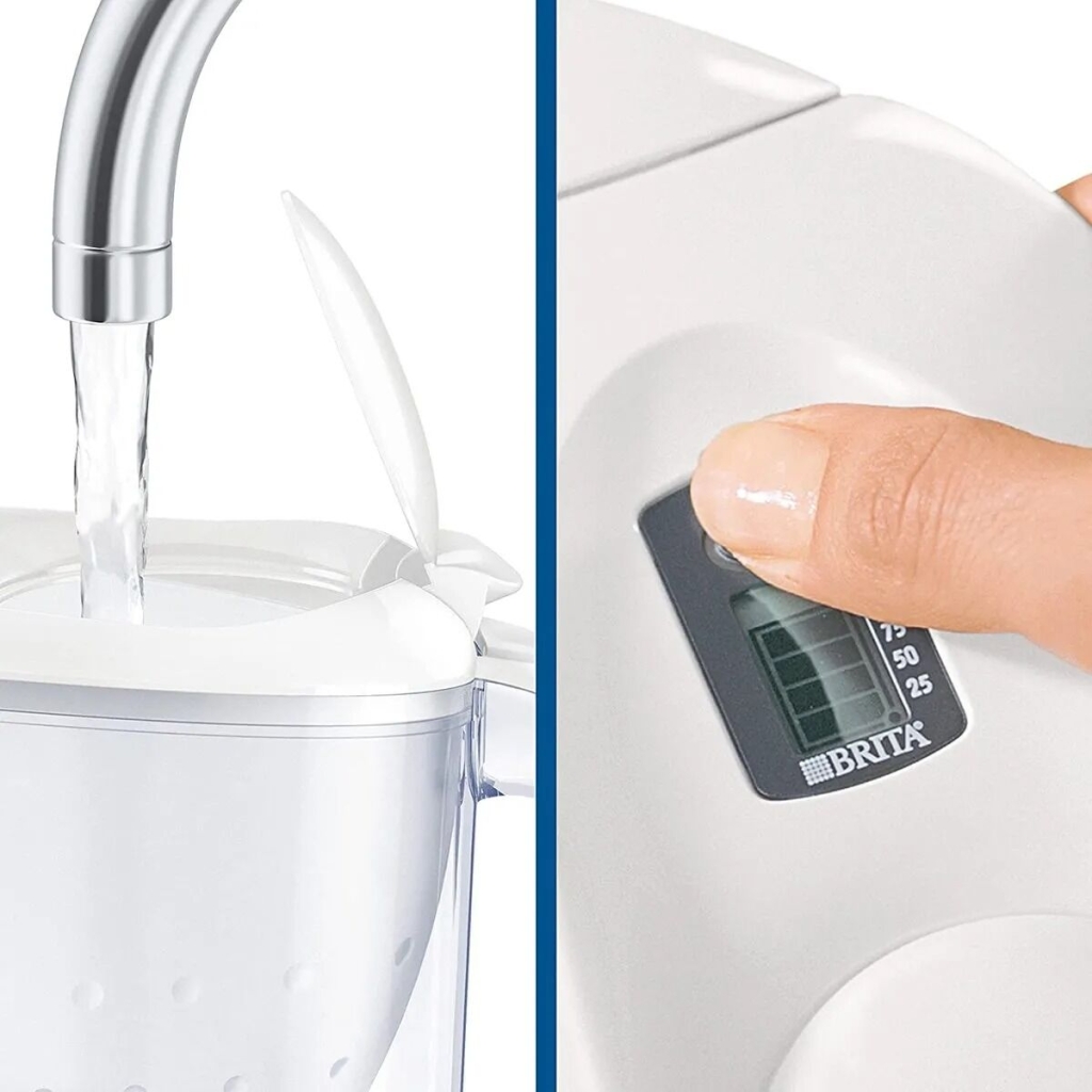 Brita - Waterfilterkan Marella Wit + 1 Maxtra Filterpatroon 2,4LT