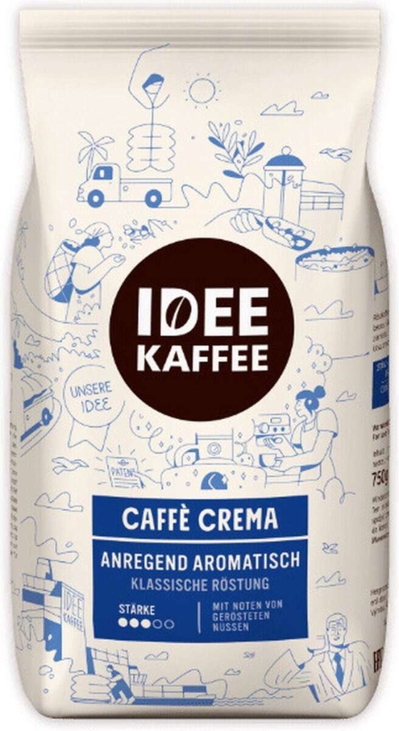 Idee Kaffee Caffè Crema - koffiebonen - 750 gram