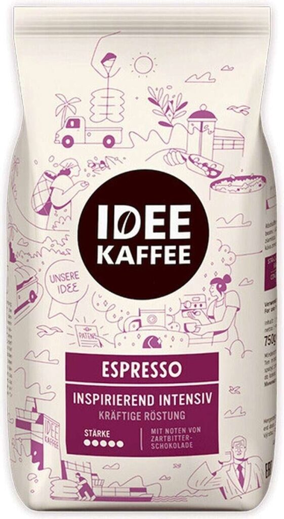 Idee Kaffee Espresso - koffiebonen - 750 gram