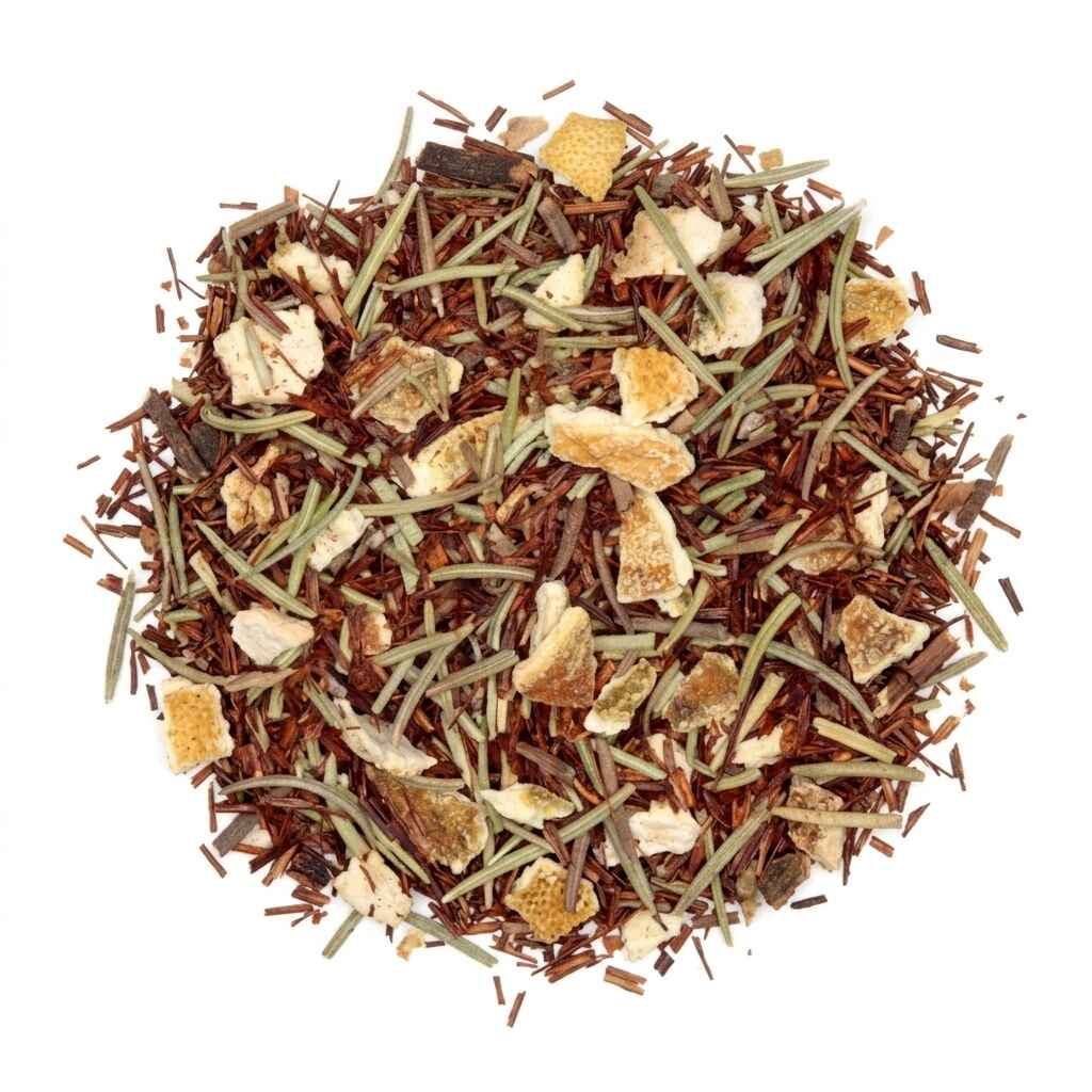Rosemarijn & Sinaasappel - Rooibos thee 100 gram - Café du Jour losse thee