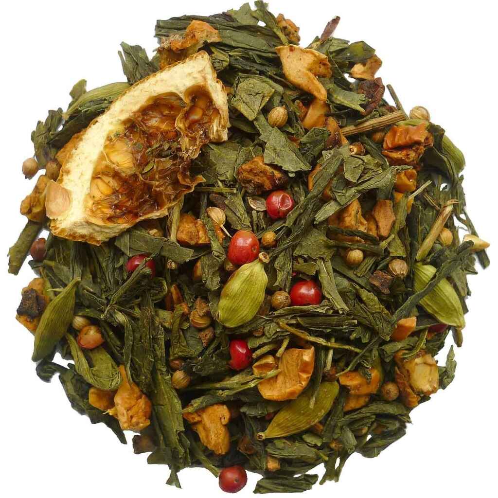 Green Chai - Groene Thee 100 gram - Café du Jour losse thee