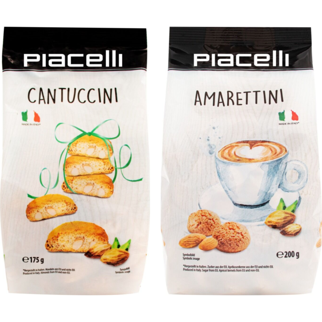 Italiaanse Koekjes Duo - Cantuccini & Amarettini 175g + 200g