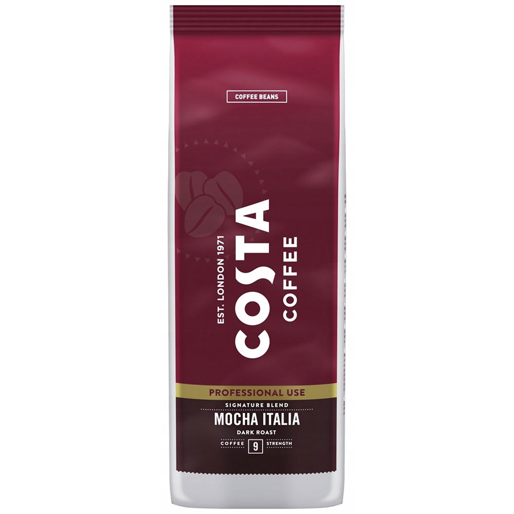 Costa Coffee Professional Mocha Italia Dark Roast - koffiebonen - 1 kilo
