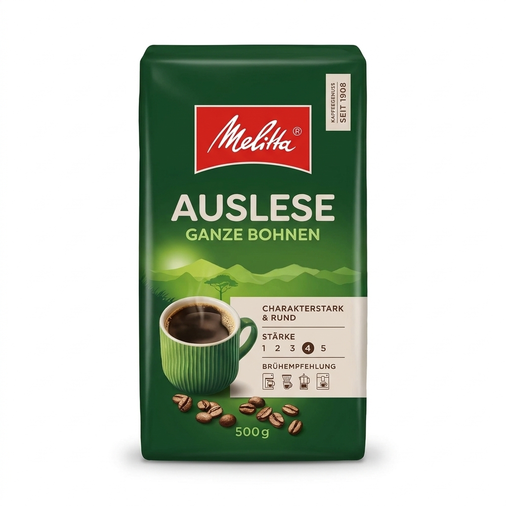 Melitta Auslese koffiebonen 500 gram