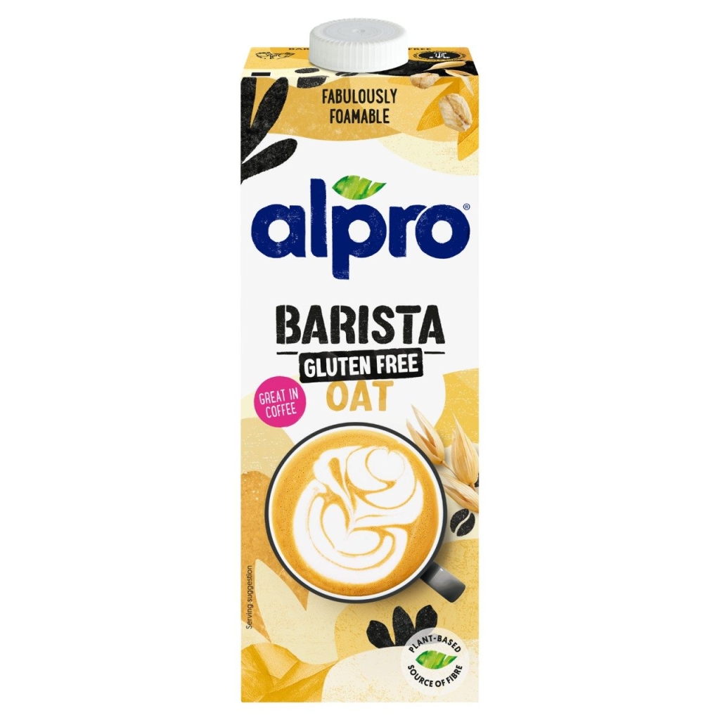 Alpro Barista Haver glutenvrije opschuimdrink - 1 liter pak