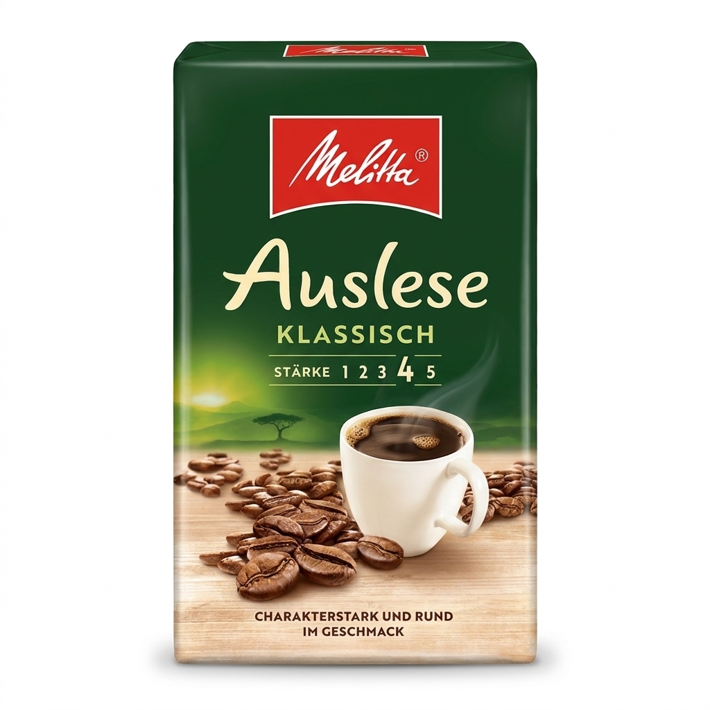Melitta Auslese Klassisch gemalen koffie 500 gram