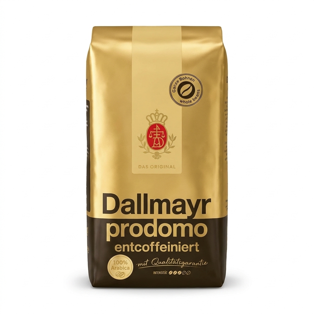 Dallmayr prodomo cafeïnevrij koffiebonen 500 gram