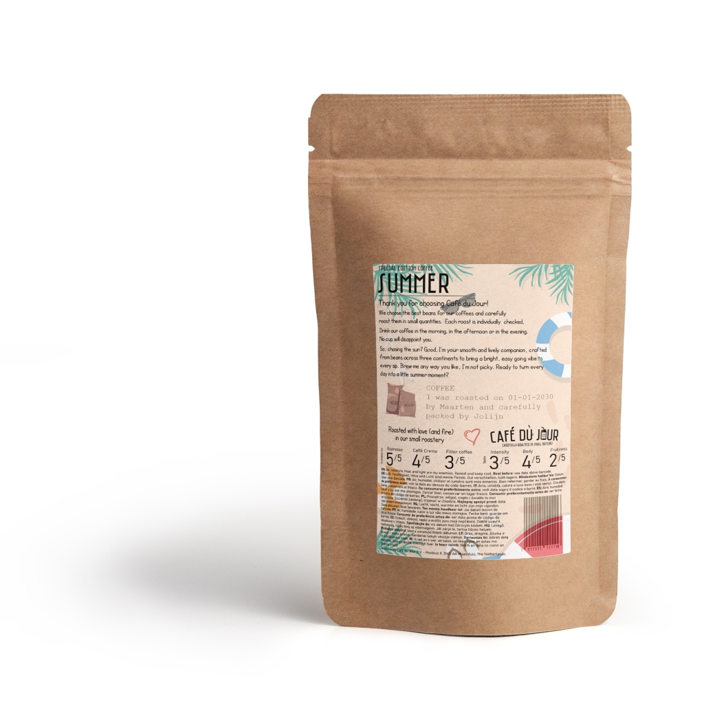 Café du Jour Zomerkoffie - verse koffiebonen