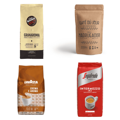 Koffiebonen pakket - Meest verkocht - 4 x 1 kilo