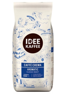 Idee Kaffee Caffè Crema Aromatic - koffiebonen - 1 kilo