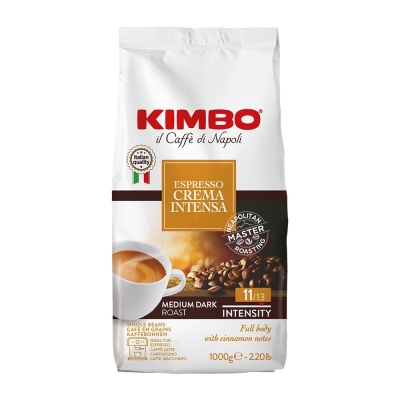 Kimbo Espresso Crema Intensa - koffiebonen - 1 kilo