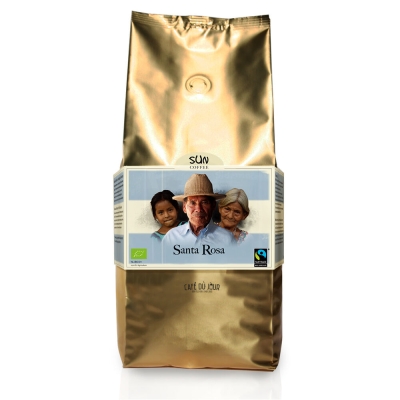 SUN Santa Rosa Dark Roast Organic Fairtrade - koffiebonen - 1 kilo