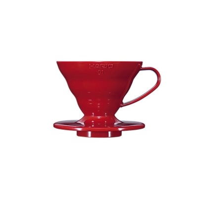 Hario V60 dripper plastic - maat 01 rood