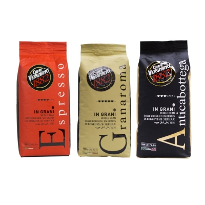 Caffè Vergnano 1882 proefpakket - koffiebonen - 3 x 1 kilo