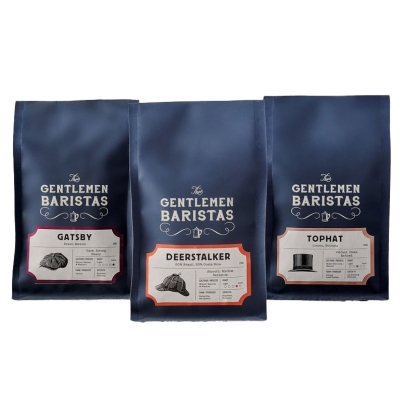 The Gentlemen Baristas Espresso Starter Pack - koffiebonen - 3 x 250 gram