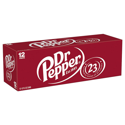 Dr. Pepper (USA) 355 ml. / tray 12 blikken