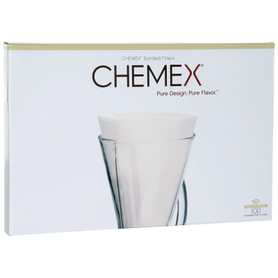 Chemex koffiefilters - FP-2 Bonded (ongevouwen) - 100 stuks