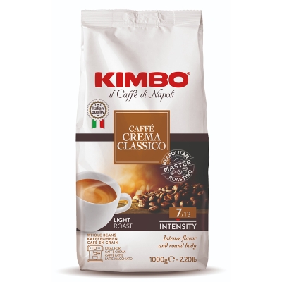 Kimbo Caffé Crema Classico - koffiebonen - 1 kilo