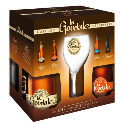 La Goudale geschenkverpakking bierpakket met gratis glas