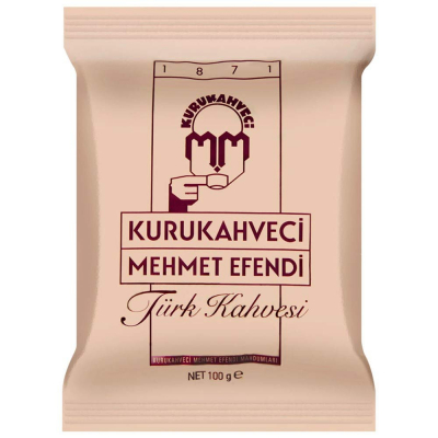 Turkse koffie Kurukahveci Mehmet Efendi - gemalen koffie - 100 gram