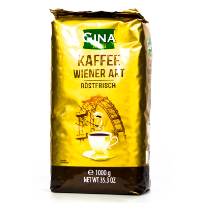 Gina Wiener Kaffee koffiebonen 1 kilo