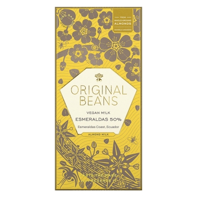 Original Beans - Esmeraldas Vegan Almond - 50% amandelmelkchocolade
