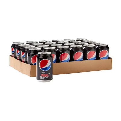 Pepsi Max 330 ml. / tray 24 blikken