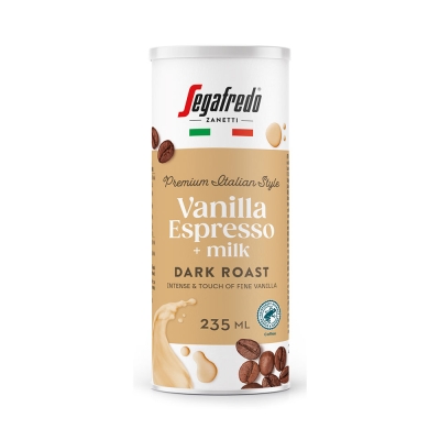 Segafredo Vanilla Espresso - ijskoffie - 12 stuks