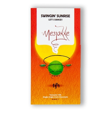 Mesjokke - Swingin’ Sunrise - 72% pure chocolade