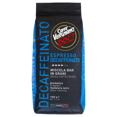 Caffè Vergnano 1882 Decaffeinato Espresso - coffee beans - 1 kilo