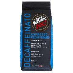 Caffè Vergnano 1882 Decaffeinato Espresso - koffiebonen - 1 kilo