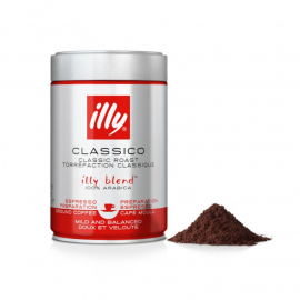 Illy normale branding (rood) 250 gram gemalen koffie