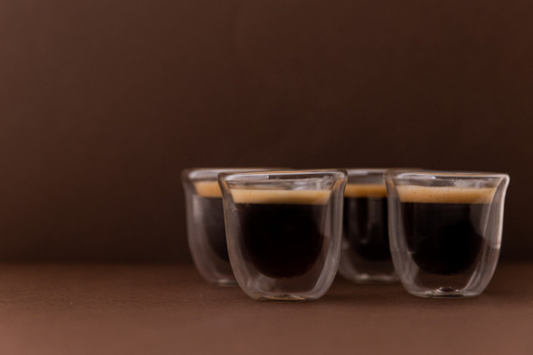 La Cafetière - Dubbelwandige Espresso Glazen - 4 stuks