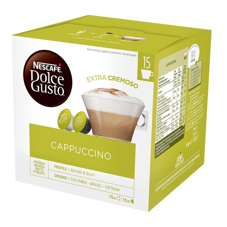 Dolce Gusto Cappuccino - capsules - 2 x 15 stuks