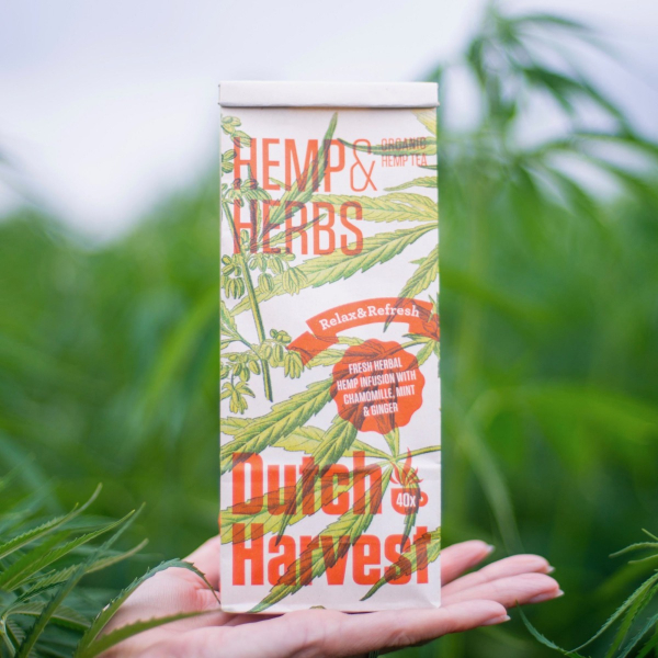 Hemp & Herbs - Hennep & Kruidenmix thee 40 gram - Biologisch - Dutch Harvest losse thee
