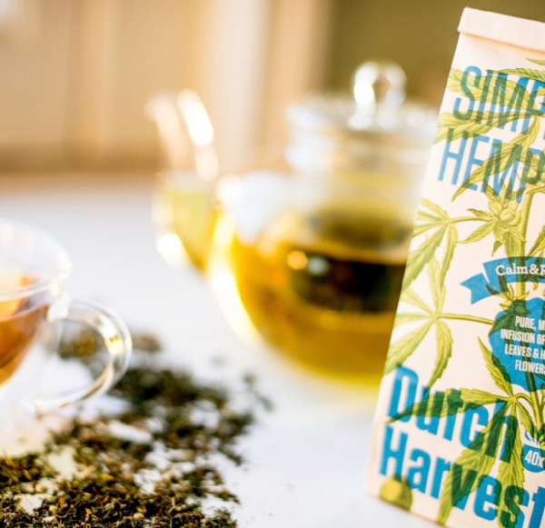 Simply Hemp - Pure hennepthee 40 gram - Biologisch - Dutch Harvest losse thee