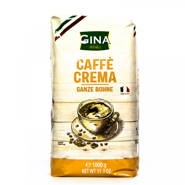 Gina caffè crema koffiebonen 1 kilo