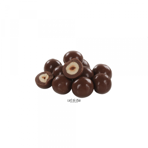 Hazelnoten in pure chocolade 250 gram