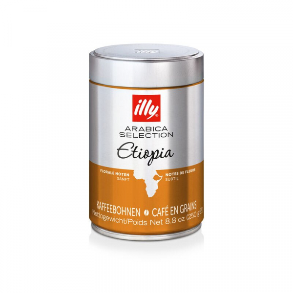 Illy Monoarabica Ethiopië koffiebonen 250 gram