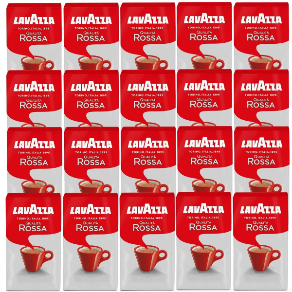 Lavazza Qualita Rossa gemalen koffie 20 stuks