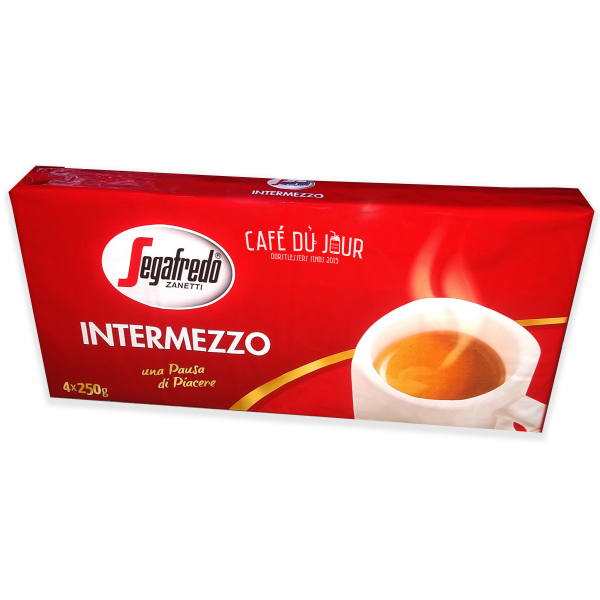 Segafredo Intermezzo 4 x 250 gram gemalen koffie