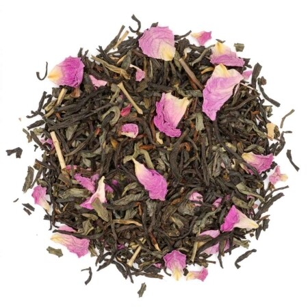 Rose Garden - zwarte en groene thee 100 gram - Café du Jour losse thee
