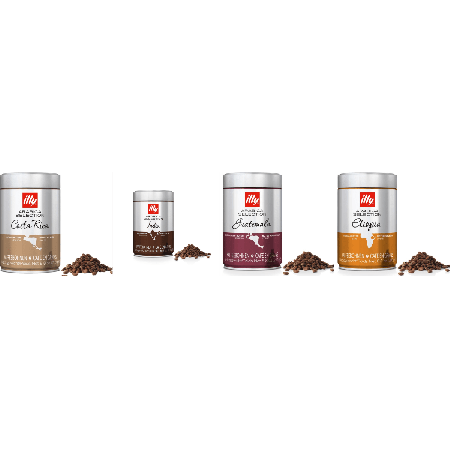 illy Arabica proefpakket - koffiebonen - 4 x 250 gram