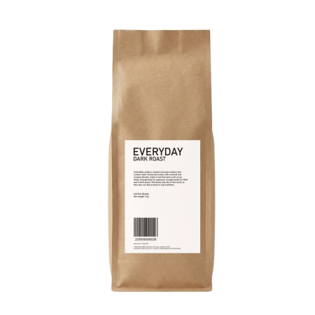 Everyday Dark Roast - koffiebonen - 1 kilo