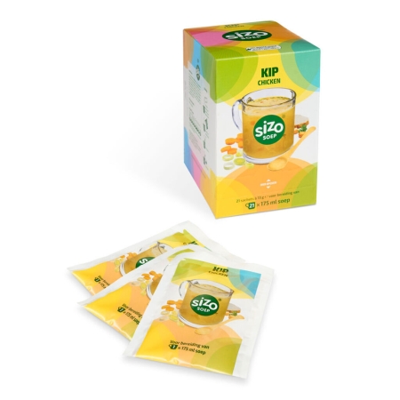 Sizo Soep Kip - instant soep - 21 zakjes