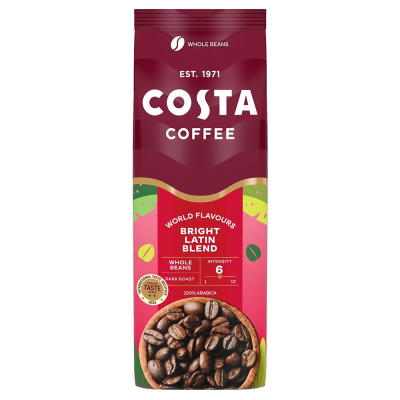 Costa Coffee Bright Blend - koffiebonen - 1 kilo