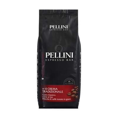 Pellini Espresso Bar No 4 Crema Tradizionale - koffiebonen - 1 kilo 