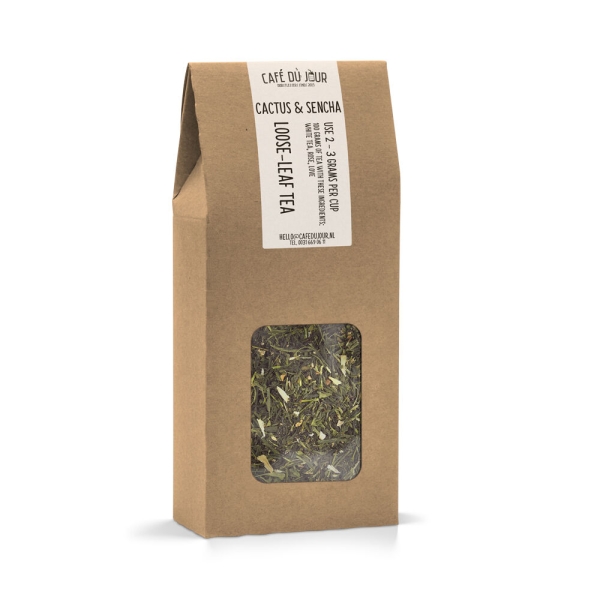 Cactus & Sencha - Groene Thee 100 gram - Café du Jour losse thee