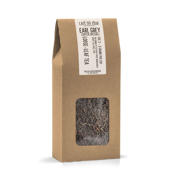 Earl Grey Dutch Special - Zwarte Thee 100 gram - Café du Jour losse thee